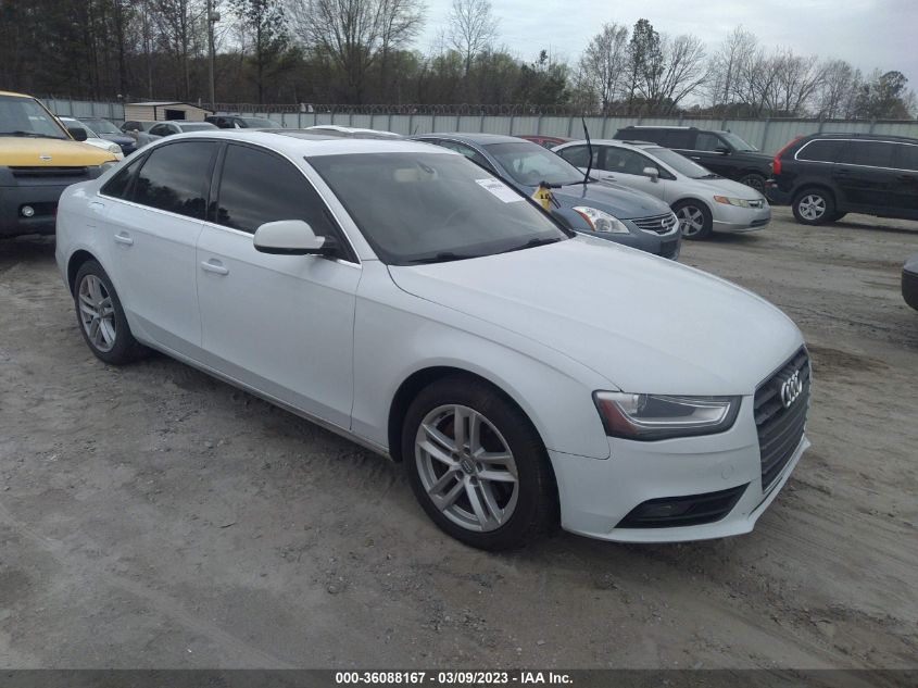 2013 AUDI A4 PREMIUM PLUS - WAUFFAFL6DA157545