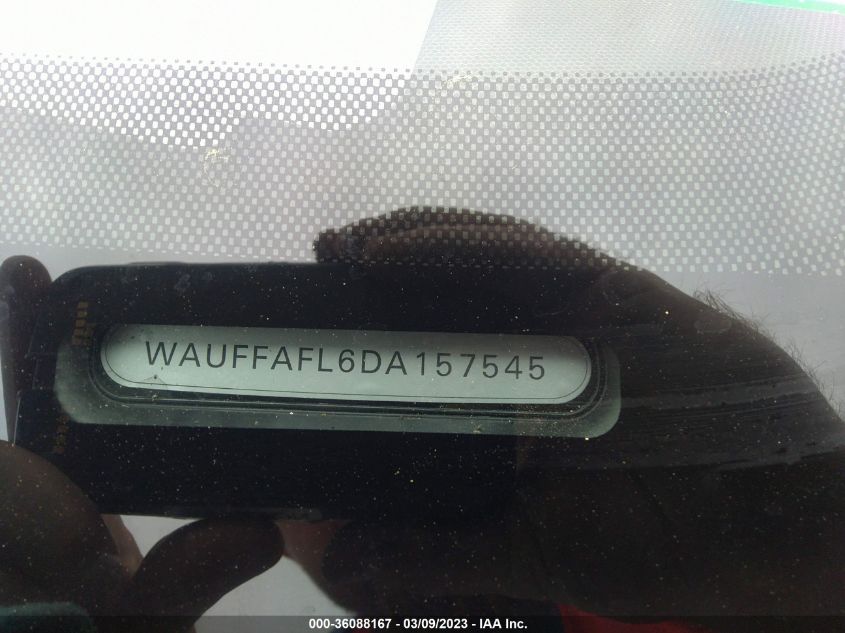 2013 AUDI A4 PREMIUM PLUS - WAUFFAFL6DA157545
