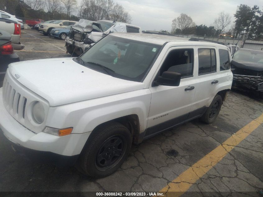2014 JEEP PATRIOT SPORT - 1C4NJPBB7ED754796