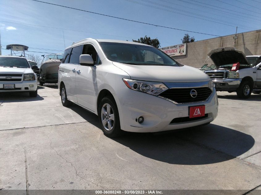 2014 NISSAN QUEST SV - JN8AE2KP1E9106136