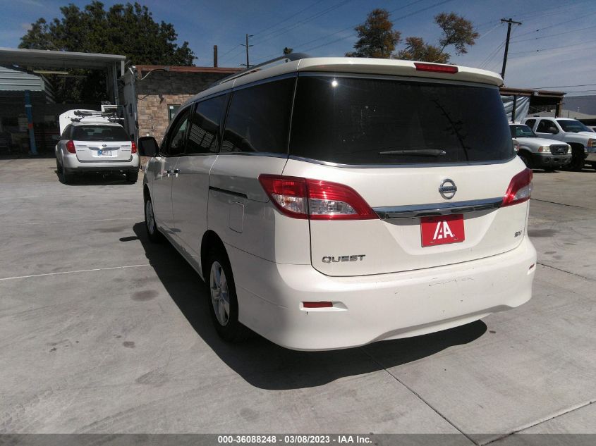 2014 NISSAN QUEST SV - JN8AE2KP1E9106136