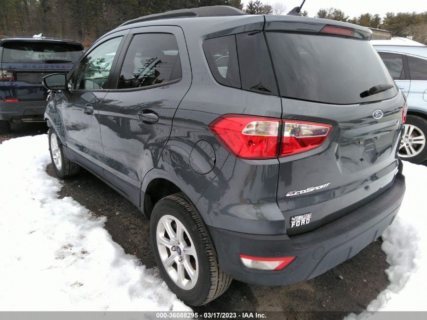 2019 FORD ECOSPORT SE - MAJ6S3GL2KC257318