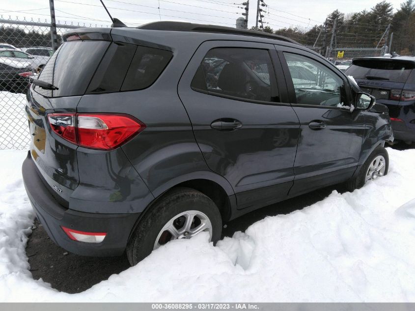 2019 FORD ECOSPORT SE - MAJ6S3GL2KC257318