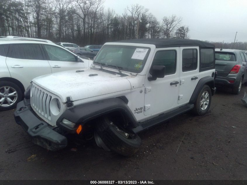 1C4HJXDN0LW122809 Jeep Wrangler Unlimited SPORT 2