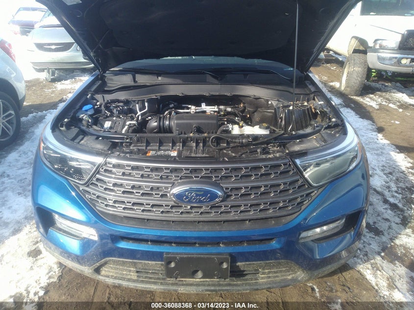 VIN 1FMSK8DH1NGC38662 2022 FORD EXPLORER XLT