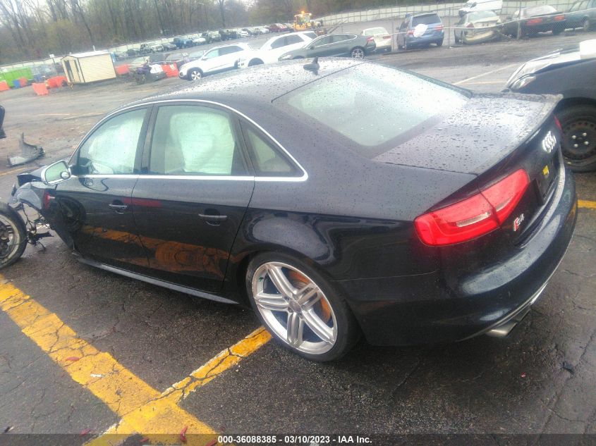 2014 AUDI S4 PREMIUM PLUS WAUBGAFL0EA018024