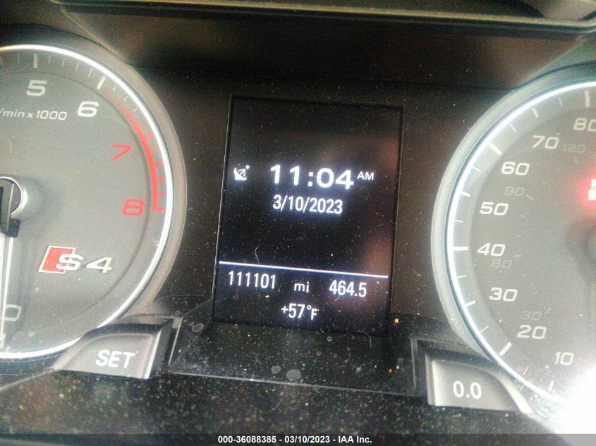 2014 AUDI S4 PREMIUM PLUS WAUBGAFL0EA018024