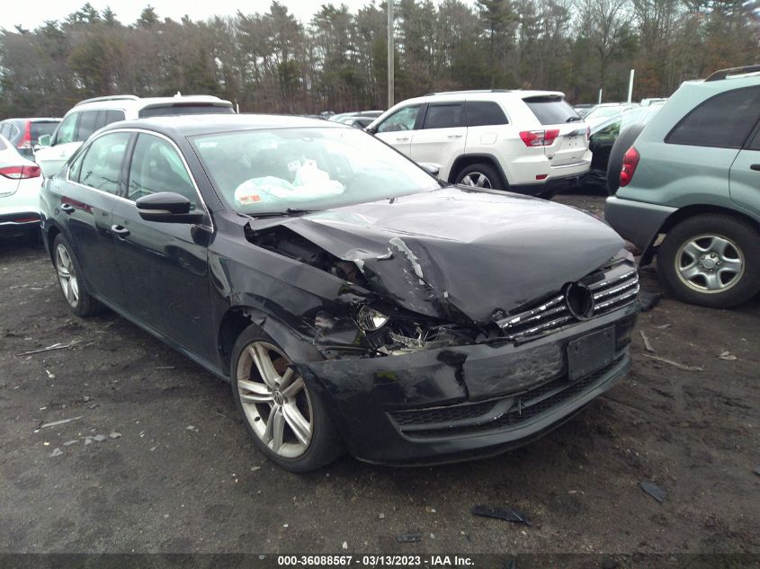 2014 VOLKSWAGEN PASSAT SE W/SUNROOF - 1VWBT7A3XEC041062