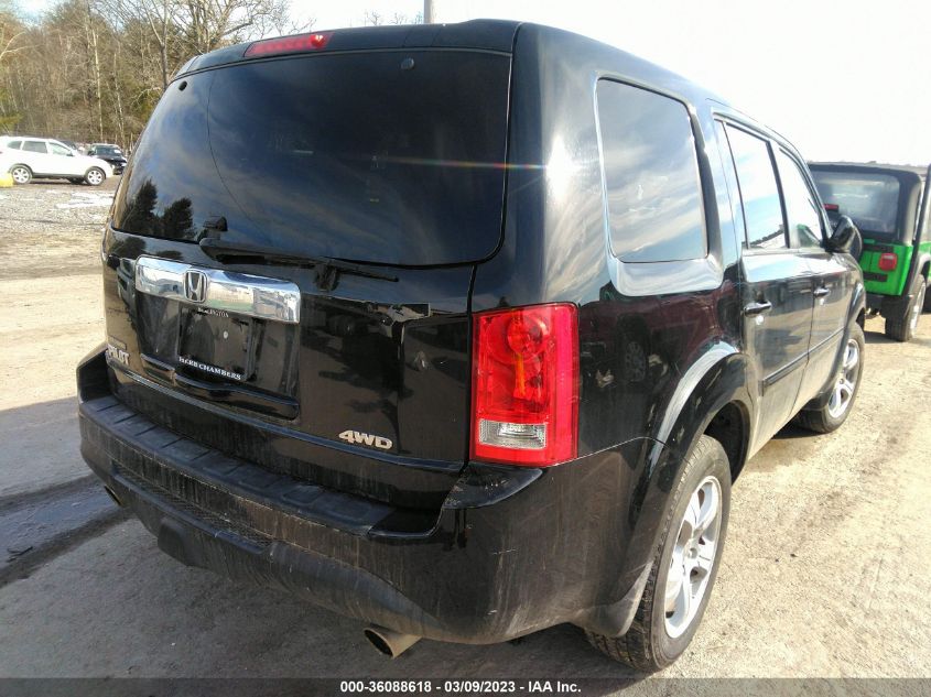 2014 HONDA PILOT EX-L - 5FNYF4H74EB034817