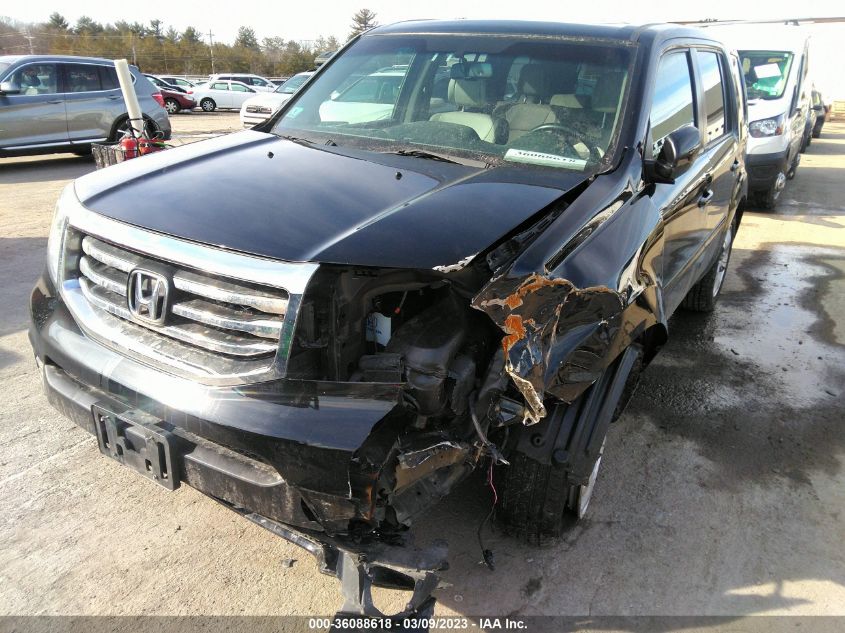2014 HONDA PILOT EX-L - 5FNYF4H74EB034817