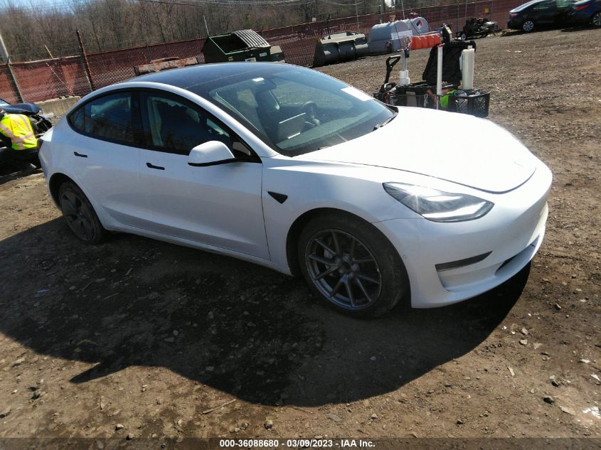 2021 TESLA MODEL 3 STANDARD RANGE PLUS - 5YJ3E1EA5MF851580