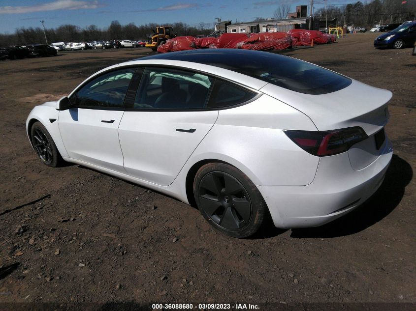 2021 TESLA MODEL 3 STANDARD RANGE PLUS - 5YJ3E1EA5MF851580