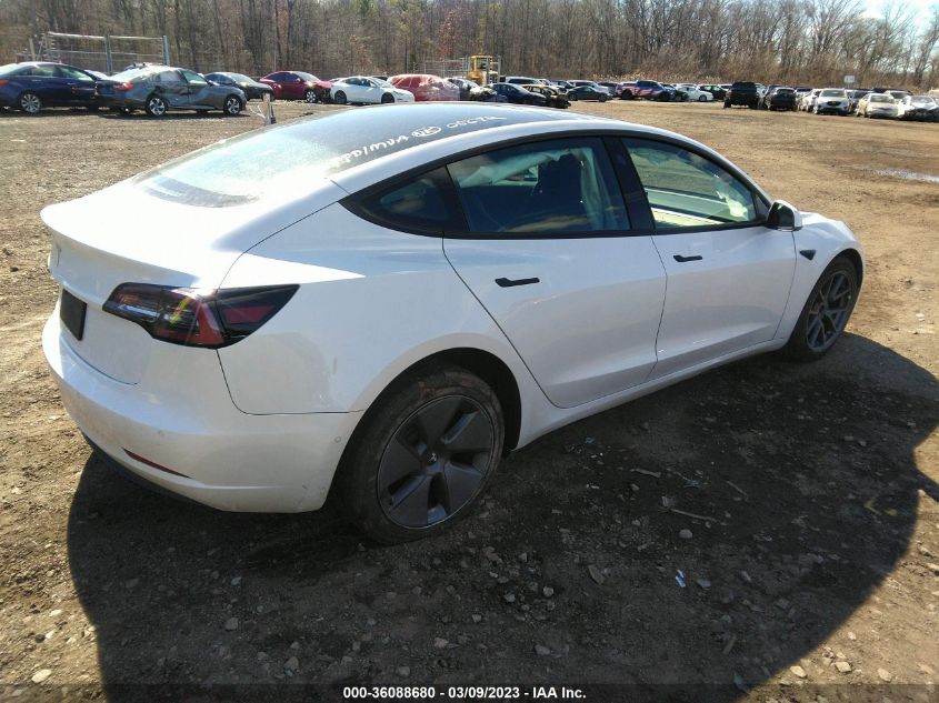 2021 TESLA MODEL 3 STANDARD RANGE PLUS - 5YJ3E1EA5MF851580