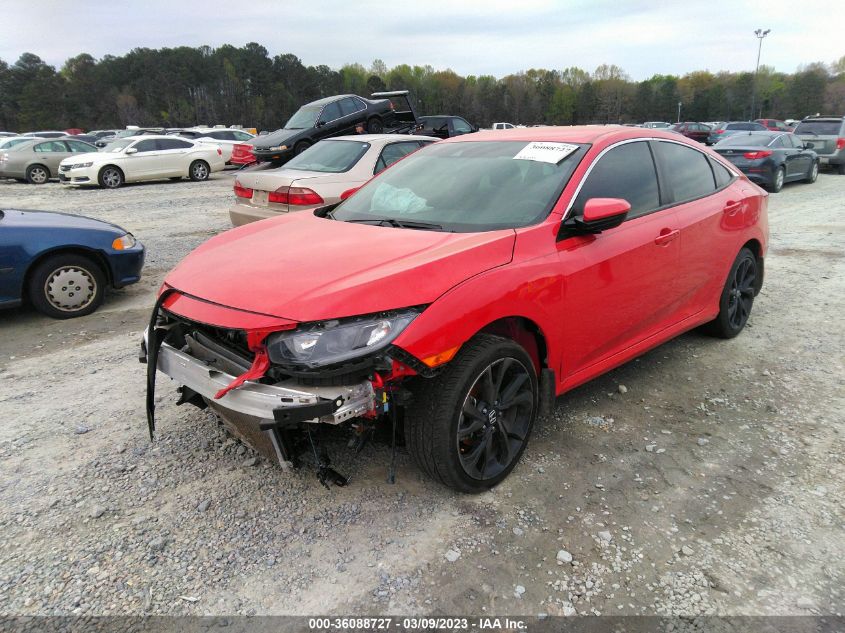 2021 HONDA CIVIC SEDAN SPORT - 2HGFC2F87MH500508