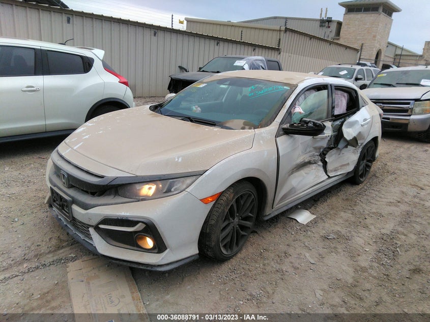 VIN SHHFK7H40MU423946 2021 HONDA CIVIC HATCHBACK SPORT