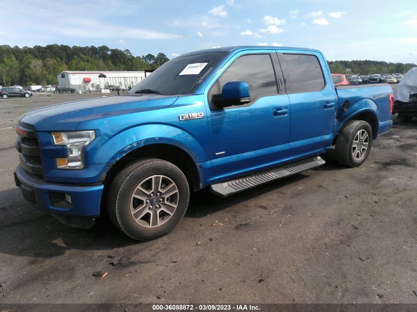 2015 FORD F-150 XL/LARIAT/XLT - 1FTEW1CP3FKE34641