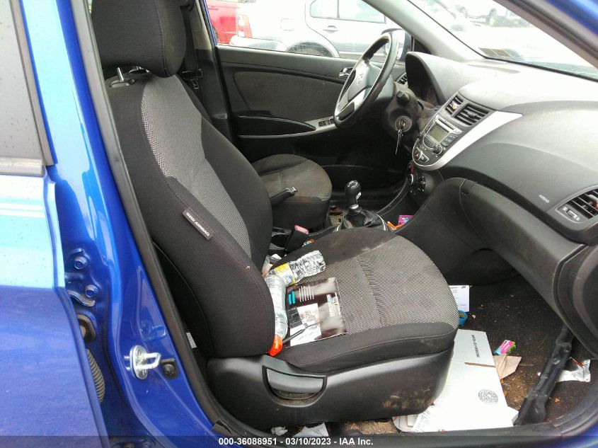 2013 HYUNDAI ACCENT GS - KMHCT5AE8DU066043