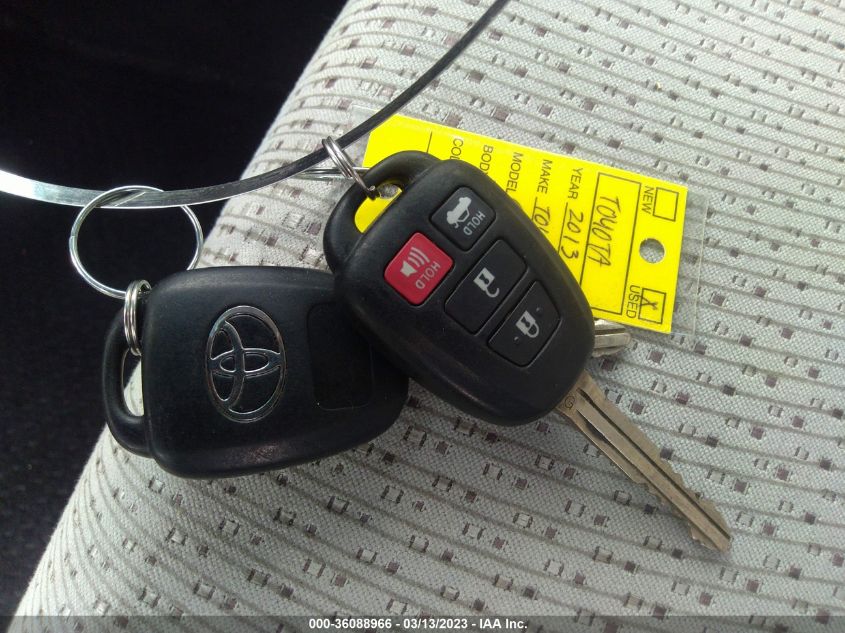 2013 TOYOTA CAMRY L/LE/SE/XLE - 4T4BF1FK2DR293776