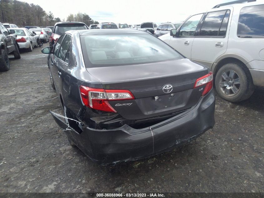 2013 TOYOTA CAMRY L/LE/SE/XLE - 4T4BF1FK2DR293776