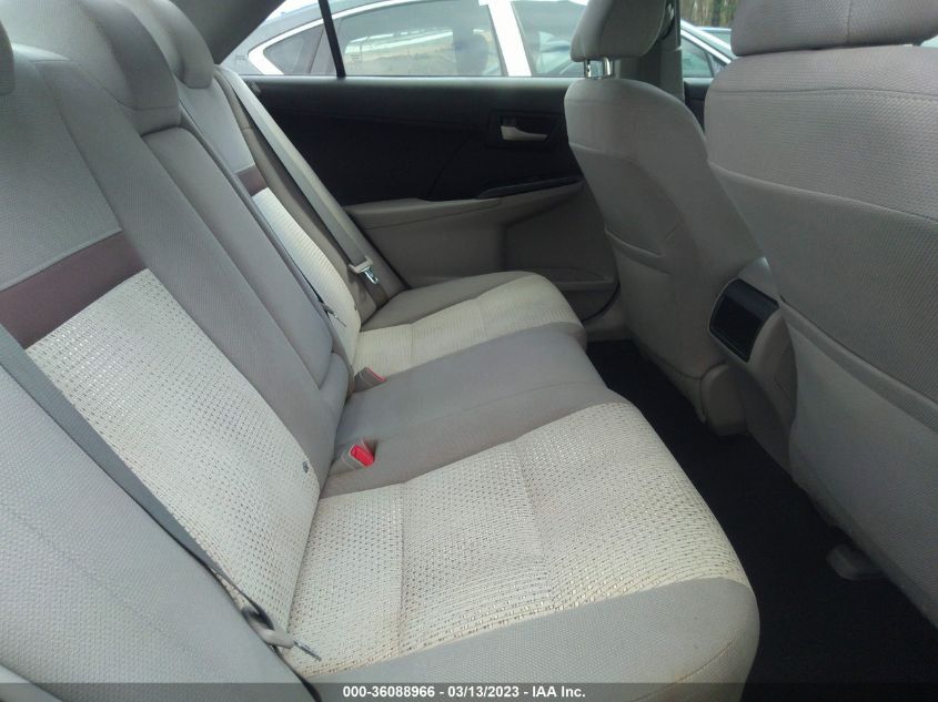 2013 TOYOTA CAMRY L/LE/SE/XLE - 4T4BF1FK2DR293776