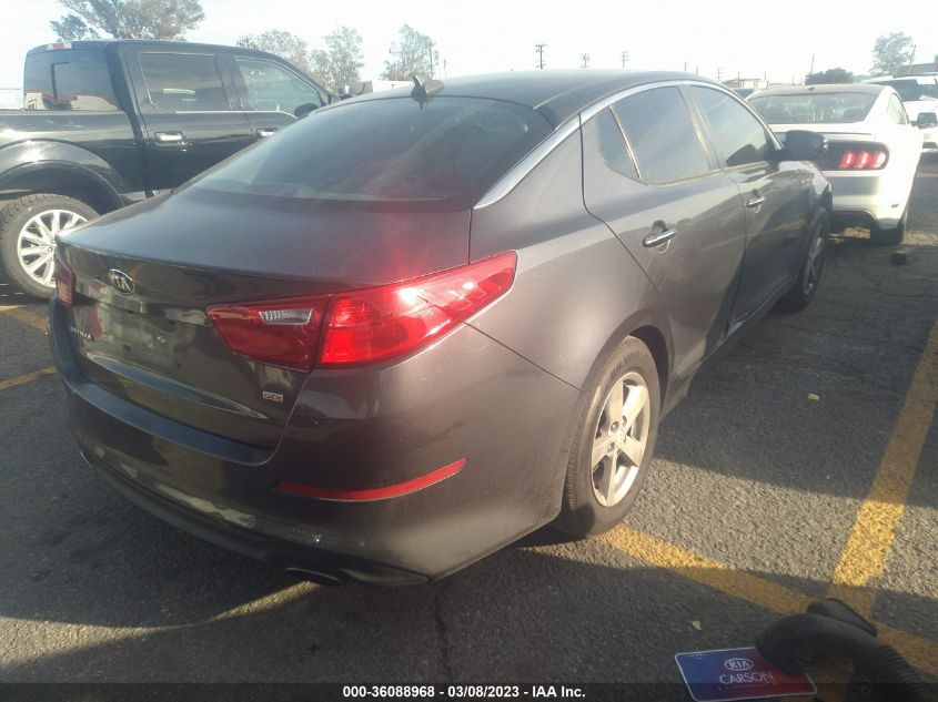 2015 KIA OPTIMA LX - KNAGM4A79F5649844