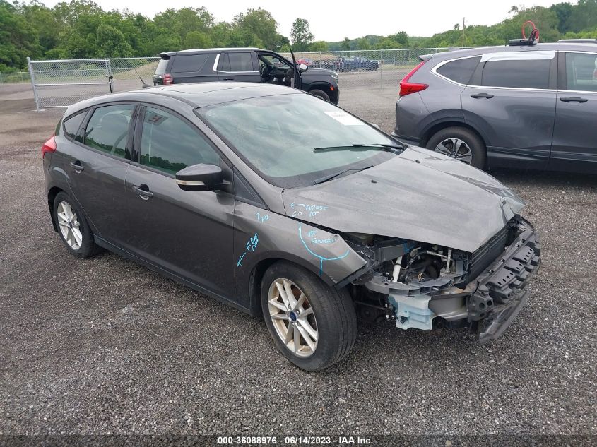 2016 FORD FOCUS SE - 1FADP3K27GL257135