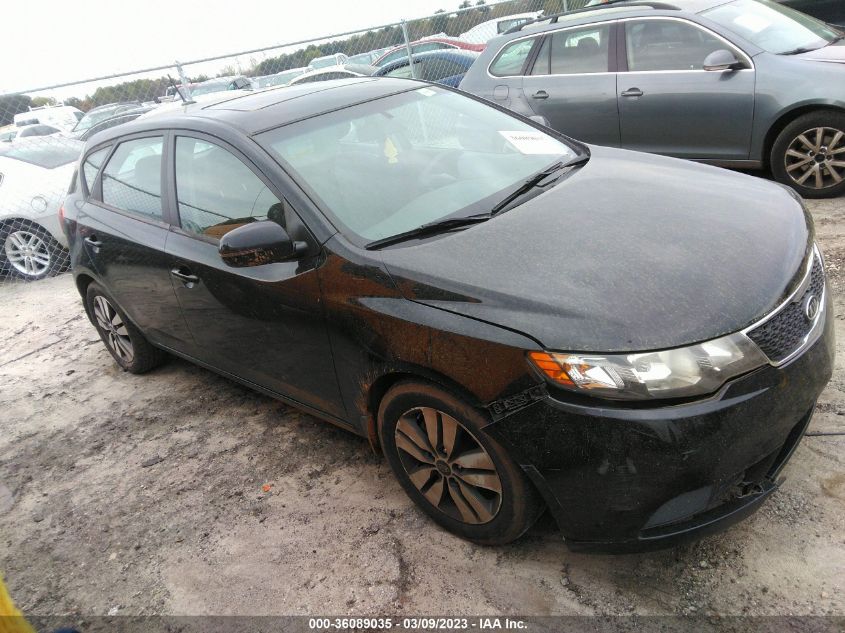 2013 KIA FORTE 5-DOOR EX - KNAFU5A25D5656597
