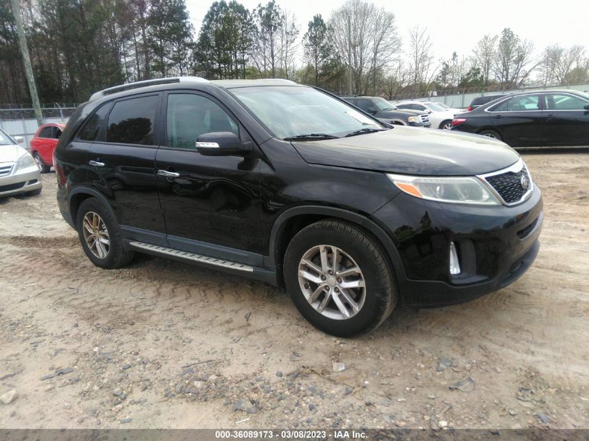 2014 KIA SORENTO LX - 5XYKT4A66EG477012