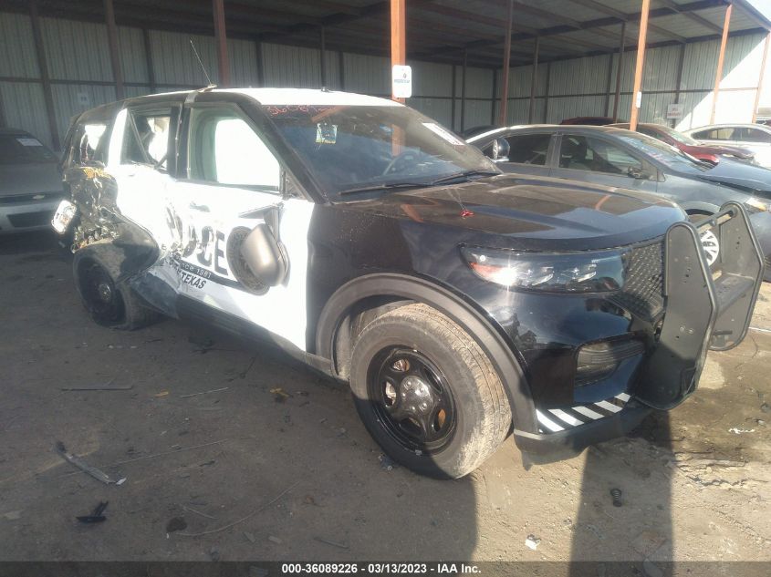 2021 FORD POLICE INTERCEPTOR UTILITY - 1FM5K8AB9MGA19802