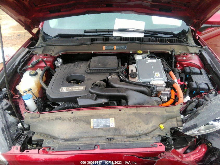 VIN 3FA6P0LU0JR286976 2018 FORD FUSION HYBRID SE
