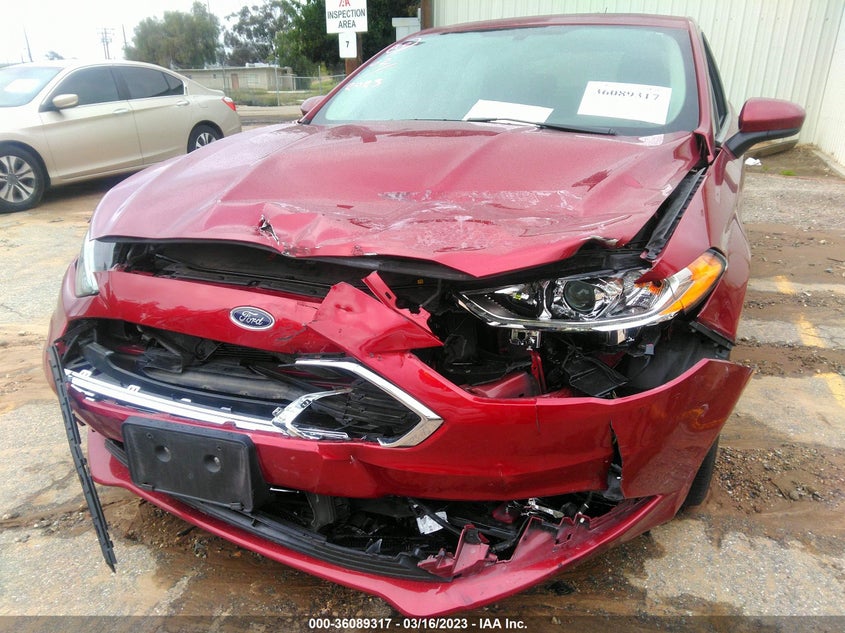 VIN 3FA6P0LU0JR286976 2018 FORD FUSION HYBRID SE