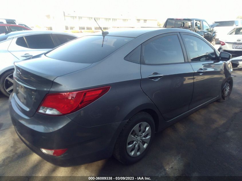 2015 HYUNDAI ACCENT GLS - KMHCT4AEXFU818662