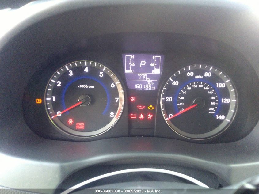 2015 HYUNDAI ACCENT GLS - KMHCT4AEXFU818662
