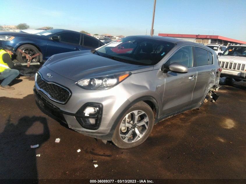 VIN KNDPMCACXM7930952 2021 KIA SPORTAGE LX