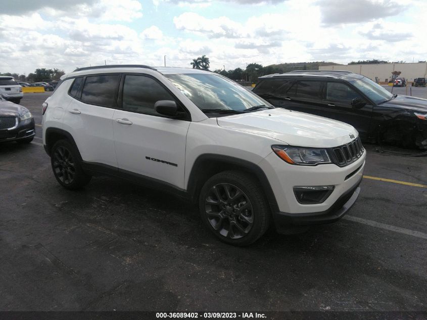 3C4NJDEB3MT596430 JEEP COMPASS 80TH ANNIVERSARY 2021