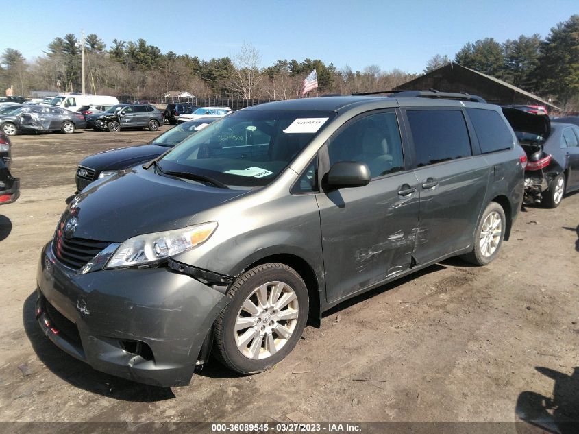 2014 TOYOTA SIENNA LE - 5TDJK3DC3ES080080