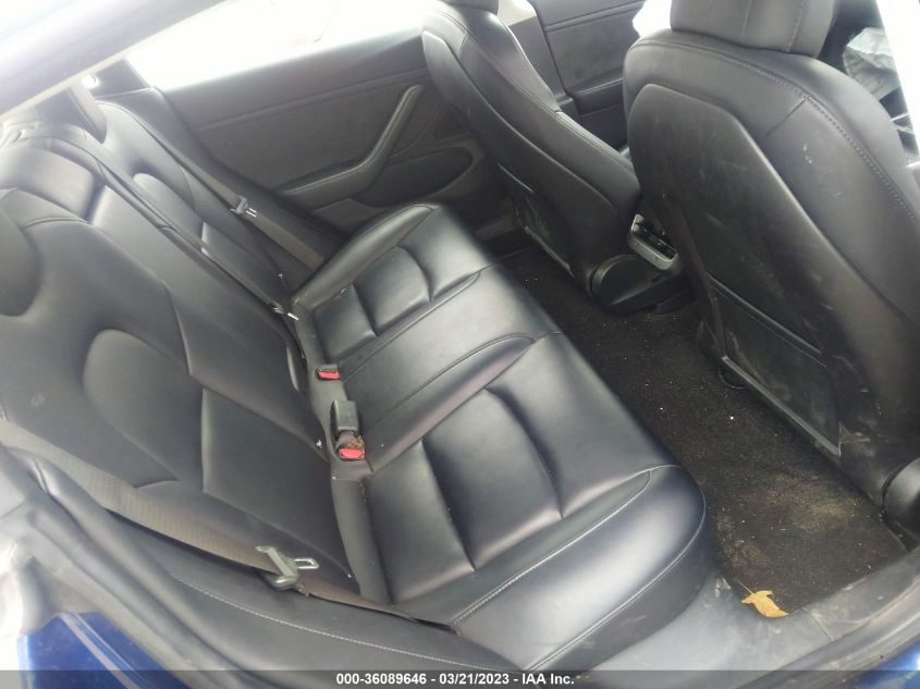 2018 TESLA MODEL 3 RANGE BATTERY - 5YJ3E1EA4JF026061