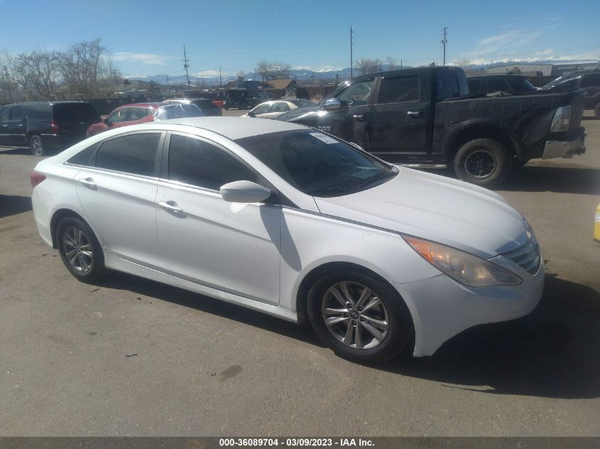 2014 HYUNDAI SONATA GLS - 5NPEB4AC3EH831065