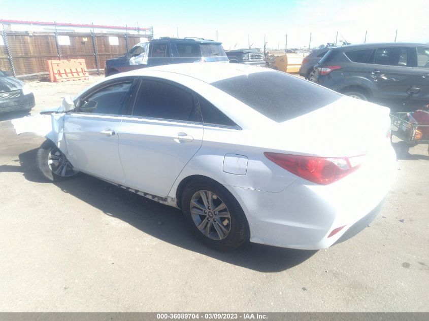 2014 HYUNDAI SONATA GLS - 5NPEB4AC3EH831065