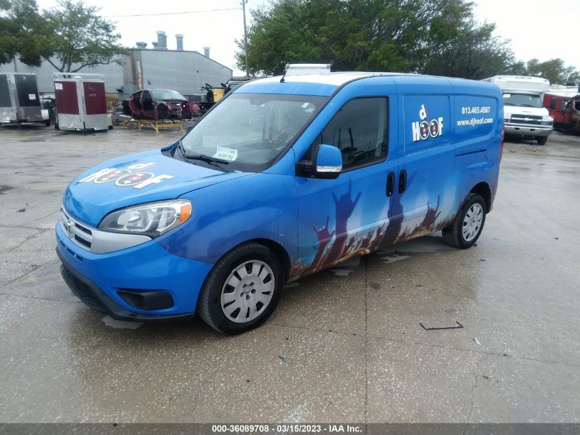 2015 RAM PROMASTER CITY CARGO VAN TRADESMAN SLT - ZFBERFBT6F6969039