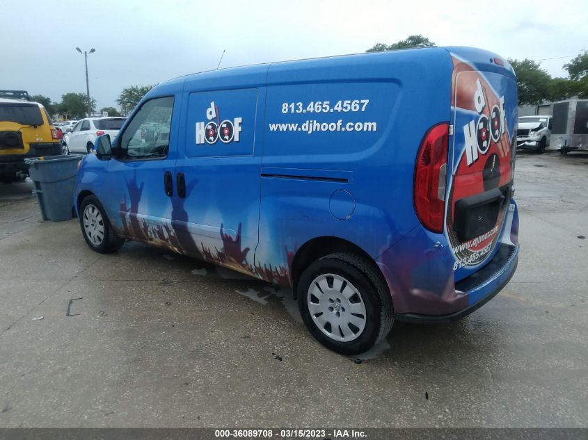 2015 RAM PROMASTER CITY CARGO VAN TRADESMAN SLT - ZFBERFBT6F6969039