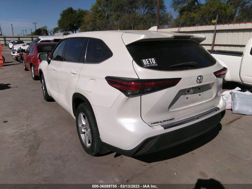 2020 TOYOTA HIGHLANDER LE/L - 5TDZZRAH2LS015977