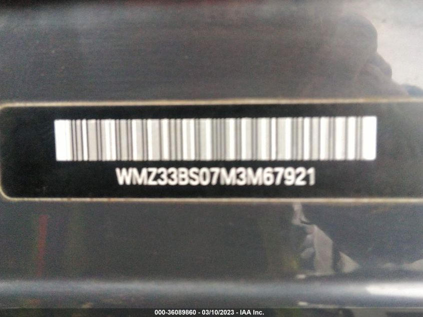 2021 MINI COUNTRYMAN JOHN COOPER WORKS - WMZ33BS07M3M67921