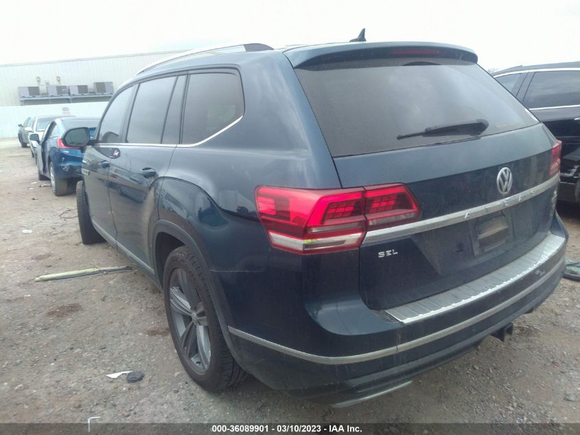 2019 VOLKSWAGEN ATLAS 3.6L V6 SEL R-LINE - 1V2RR2CA1KC607702