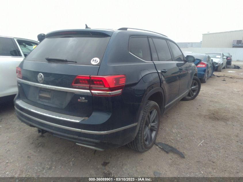 2019 VOLKSWAGEN ATLAS 3.6L V6 SEL R-LINE - 1V2RR2CA1KC607702