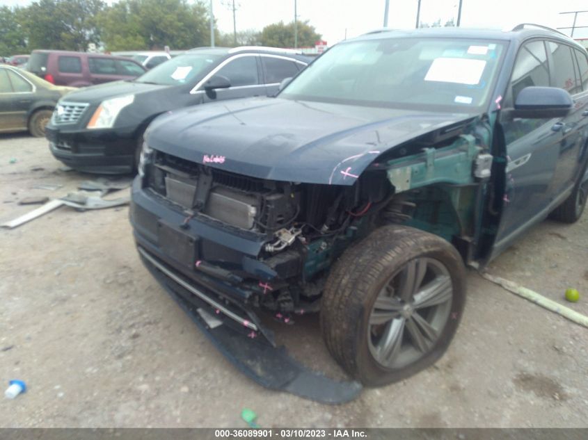 2019 VOLKSWAGEN ATLAS 3.6L V6 SEL R-LINE - 1V2RR2CA1KC607702