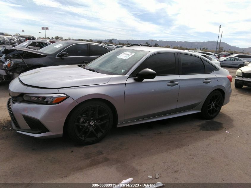 2023 HONDA CIVIC SEDAN SPORT - 2HGFE2F59PH518240