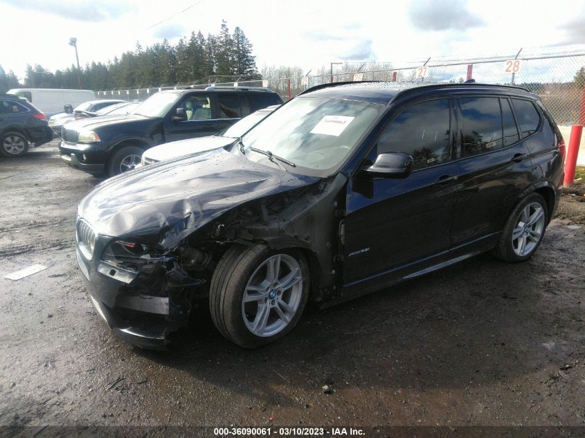 2014 BMW X3 XDRIVE35I - 5UXWX7C59E0E77878