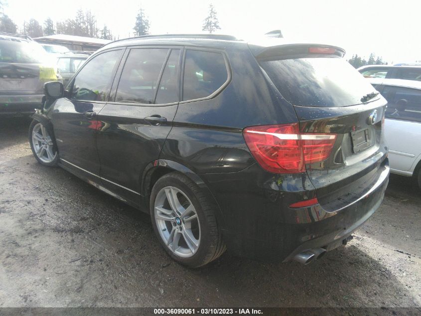 2014 BMW X3 XDRIVE35I - 5UXWX7C59E0E77878