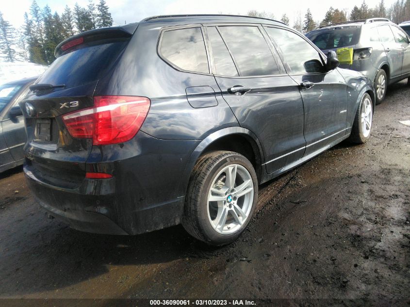 2014 BMW X3 XDRIVE35I - 5UXWX7C59E0E77878